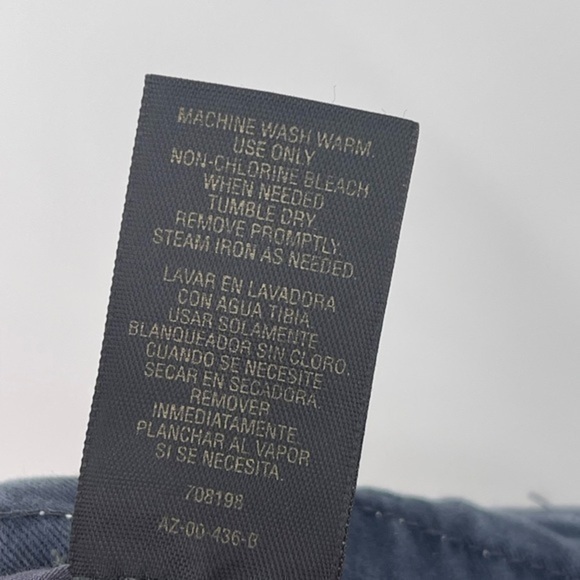 NWT Arizona Jeans Deck Shorts Blue Stripped size 38 - Picture 3 of 7